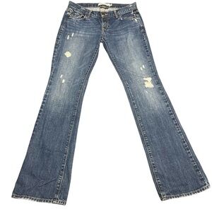 Abercrombie & Fitch Women’s OS EMMA Ripped Boot Cut Jean